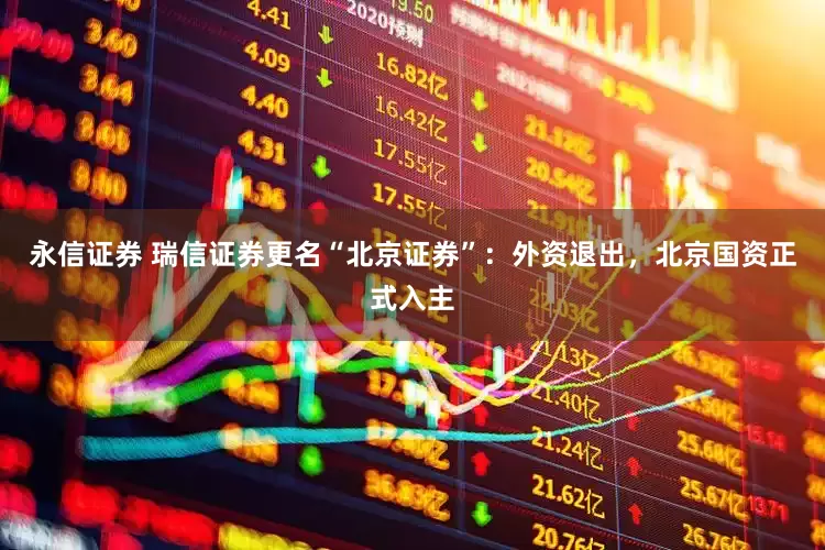 永信证券 瑞信证券更名“北京证券”：外资退出，北京国资正式入主